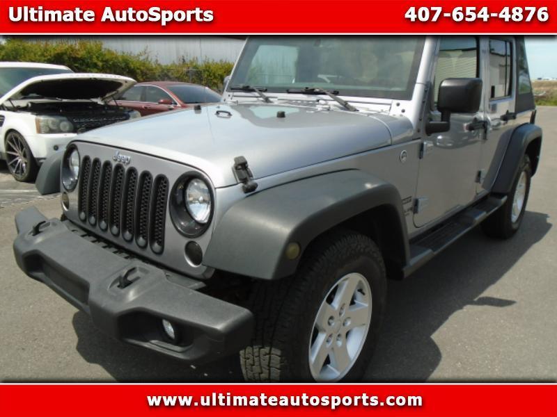 2016 Jeep Wrangler Unlimited 4WD 4dr Sport