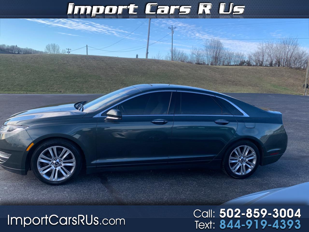 Used 2015 Lincoln MKZ 4dr Sdn AWD for Sale in Lawrenceburg KY 40342 Import Cars R Us