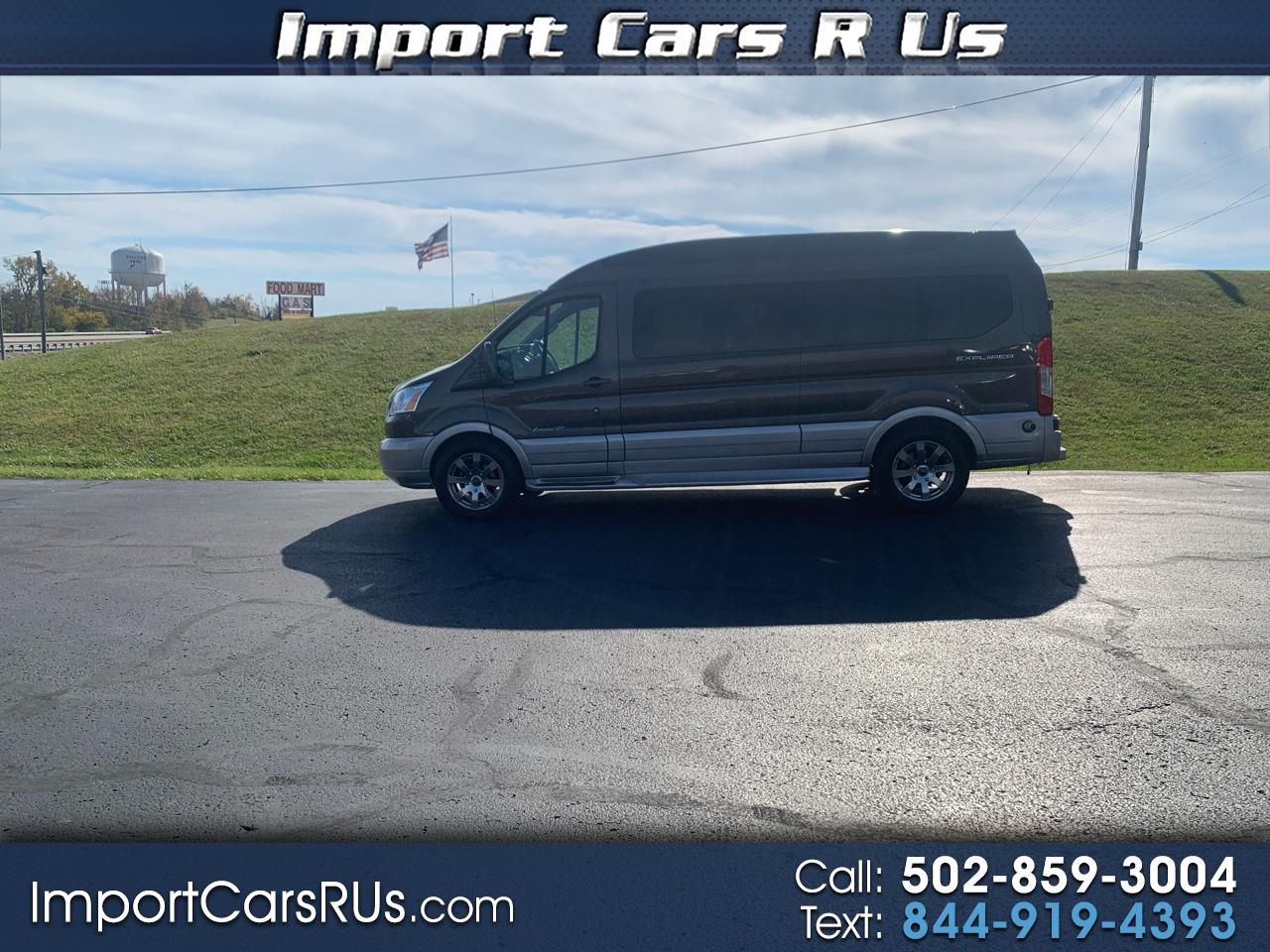 2017 Ford Transit Van T-150 148" Low Rf 8600 GVWR Swing-Out RH Dr