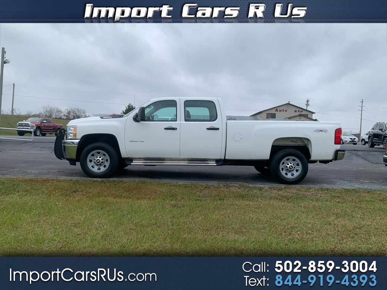 2012 Chevrolet Silverado 3500HD 4WD Crew Cab 167.7" Work Truck