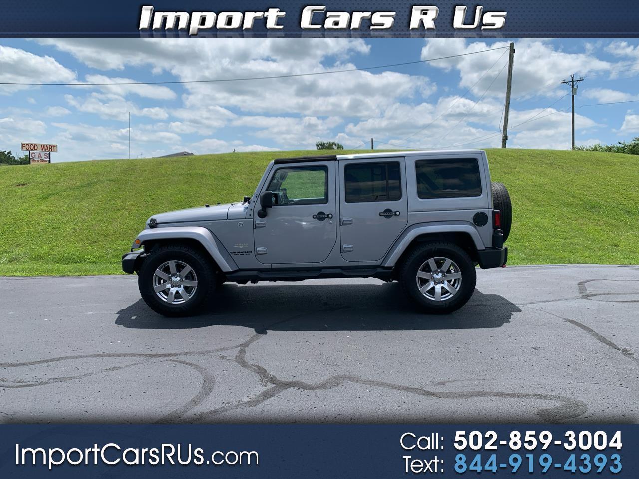 Jeep Wrangler Unlimited 4WD 4dr Sahara 2015