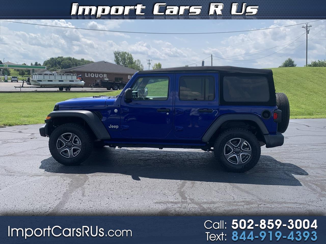 2020 Jeep Wrangler Unlimited Sport S 4x4