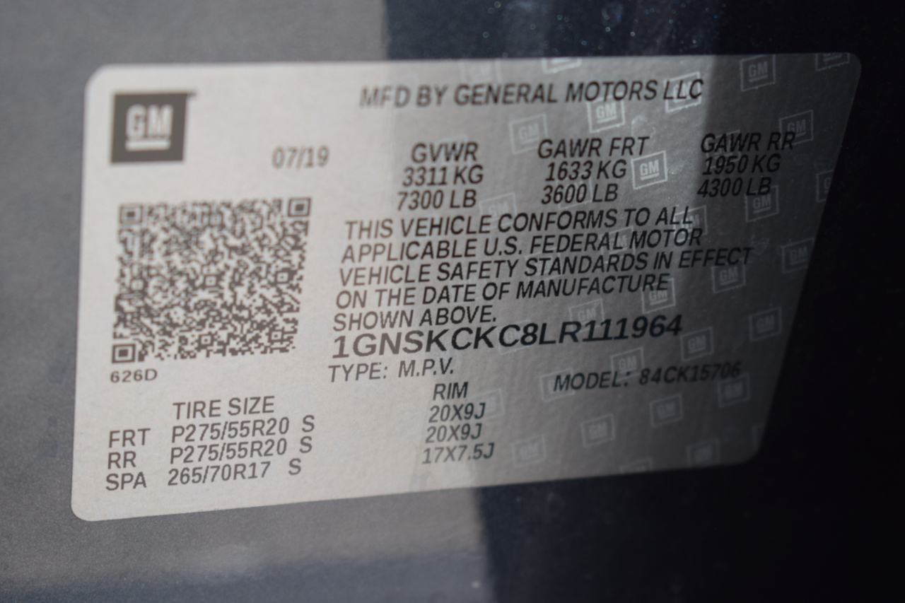 Chevrolet Tahoe Premier 4WD 2020