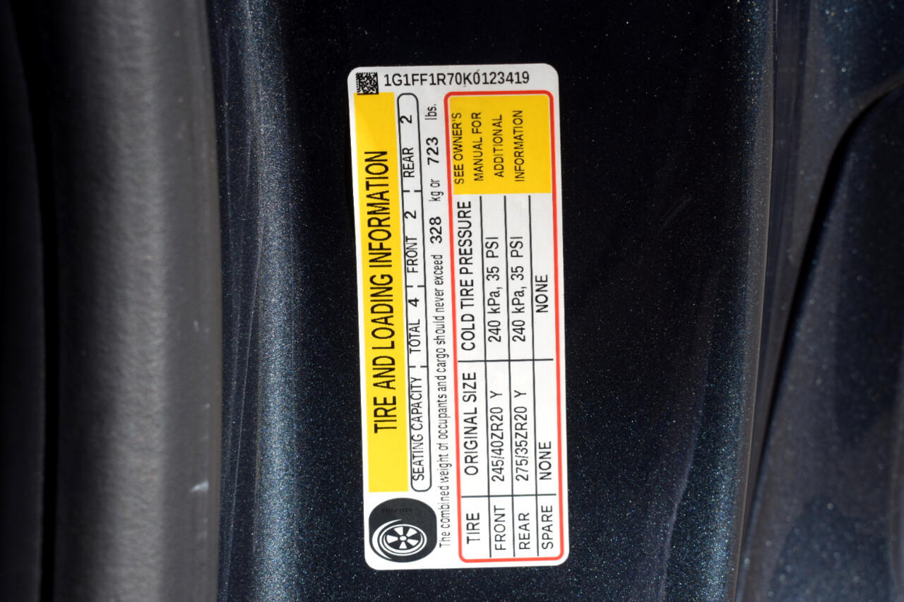 Chevrolet Camaro 1SS Coupe 2019