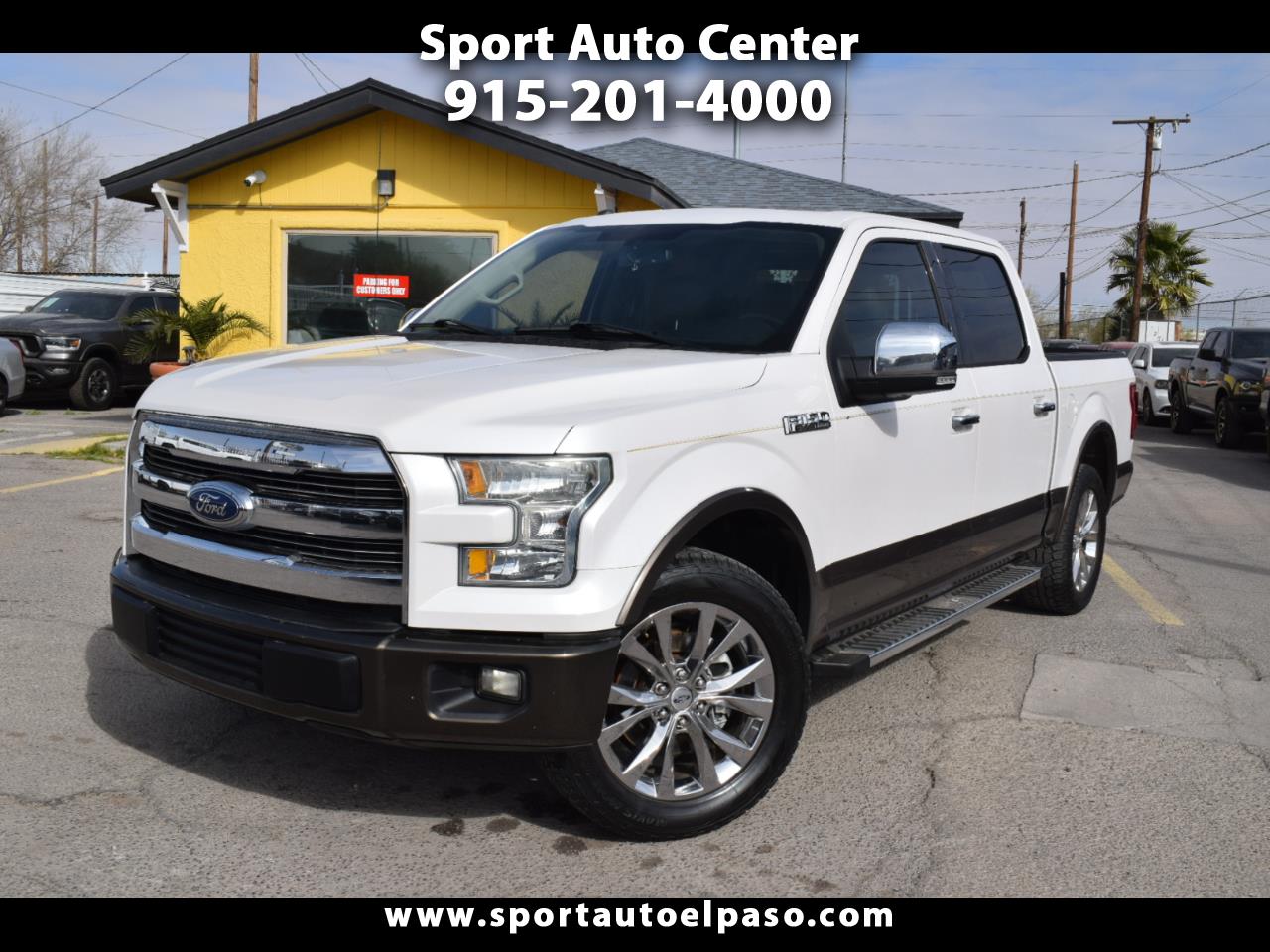 Ford F-150 Lariat SuperCrew 5.5-ft. Bed 2WD 2016