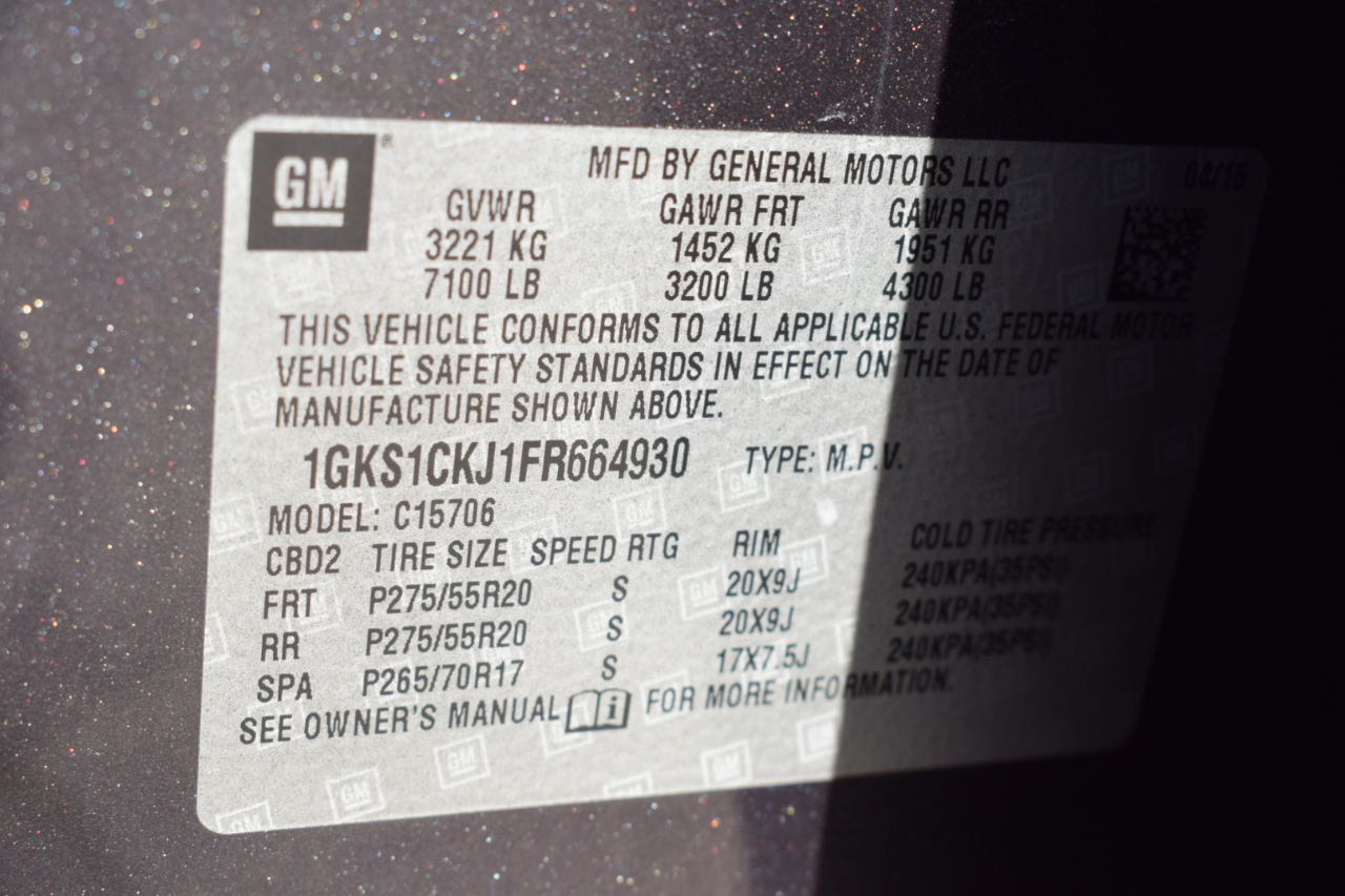 GMC Yukon Denali 2WD 2015