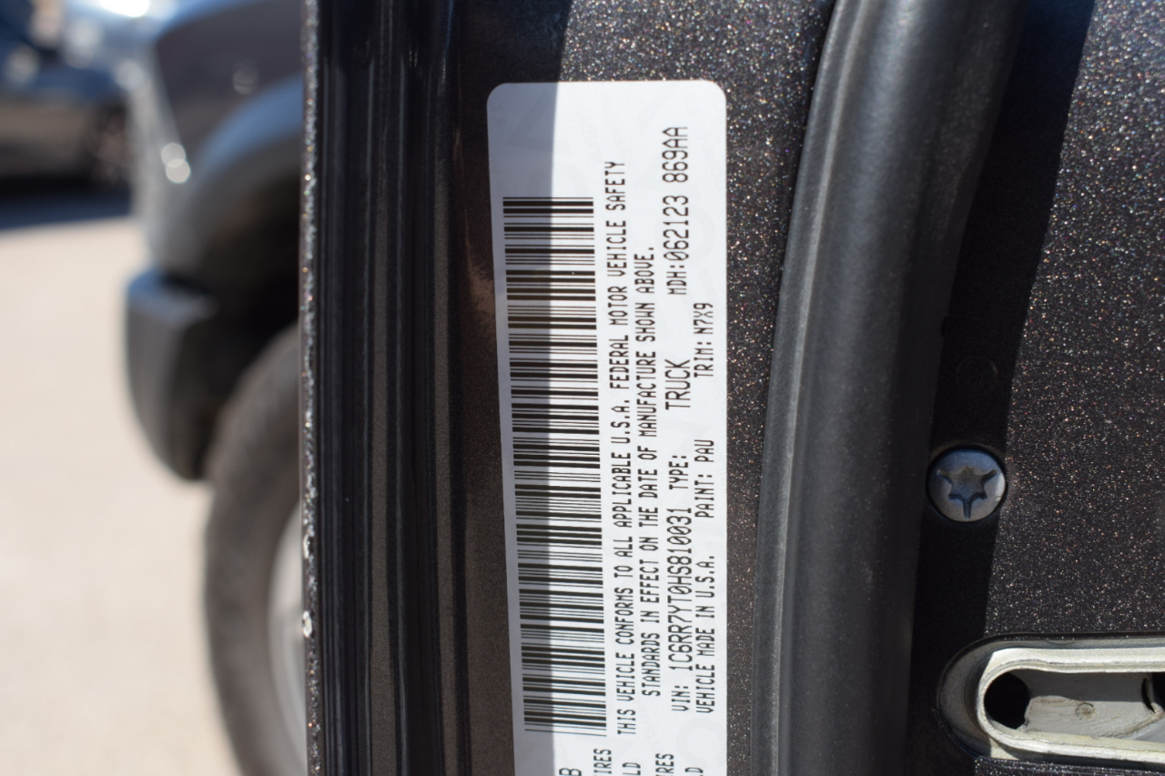 RAM 1500 Rebel Crew Cab SWB 4WD 2017