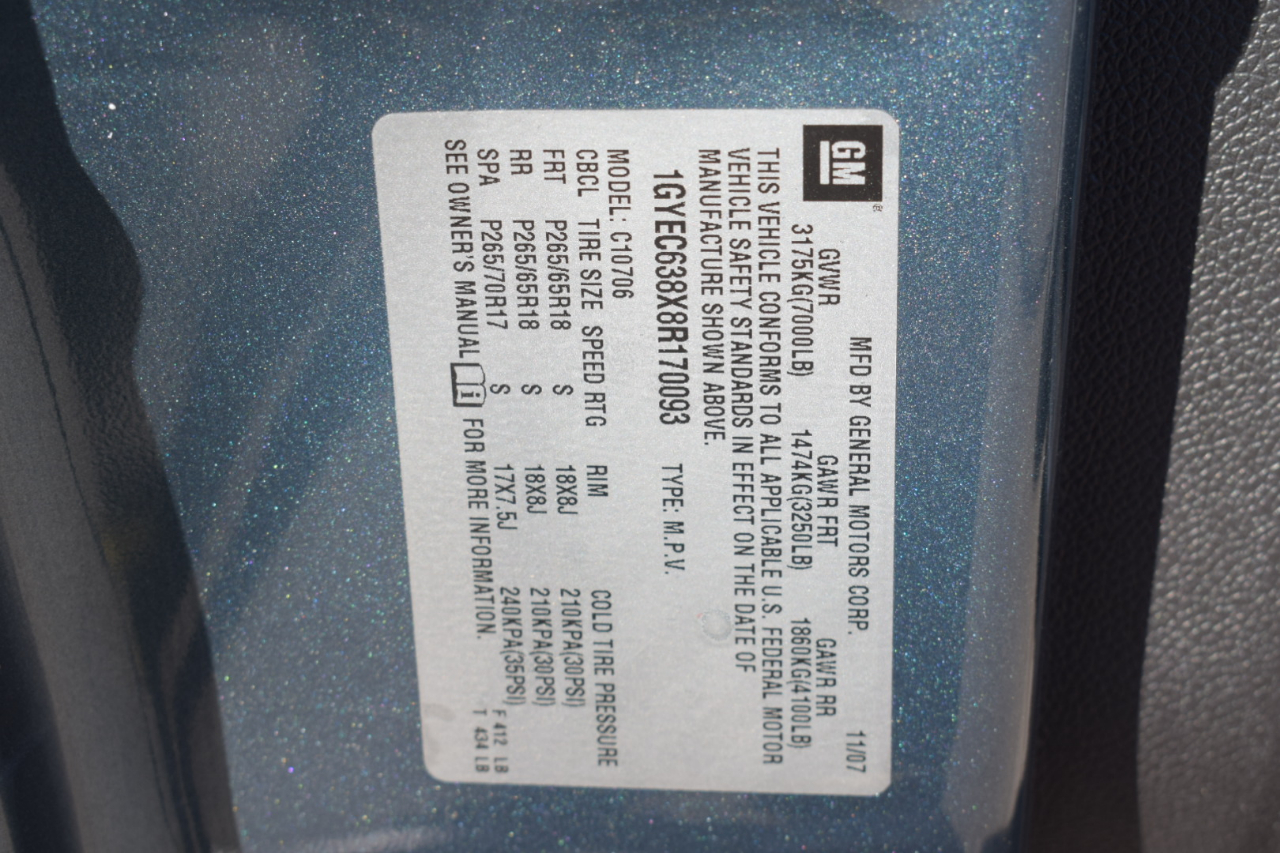 Cadillac Escalade 2WD 2008