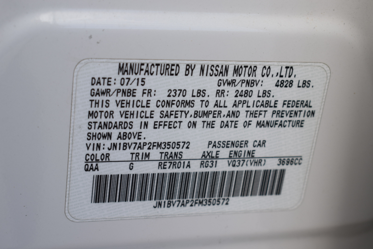 Infiniti Q50 Premium 2015