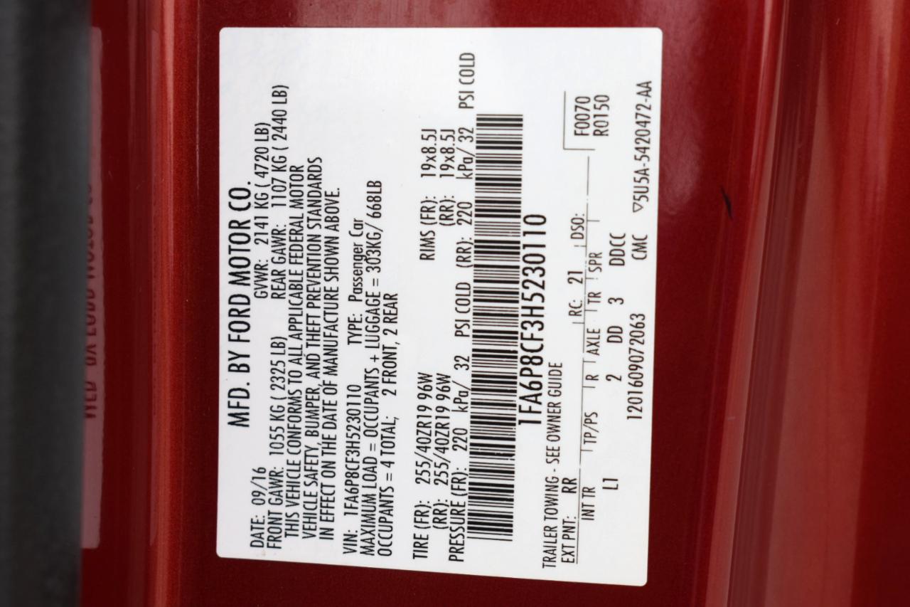 Ford Mustang GT Premium Coupe 2017