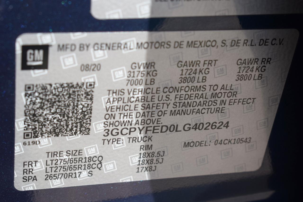 Chevrolet Silverado 1500 LT Trail Boss Crew Cab 4WD 2020