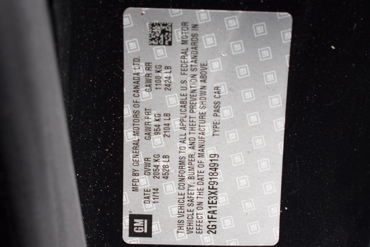 Chevrolet Camaro 1LS Coupe 2015