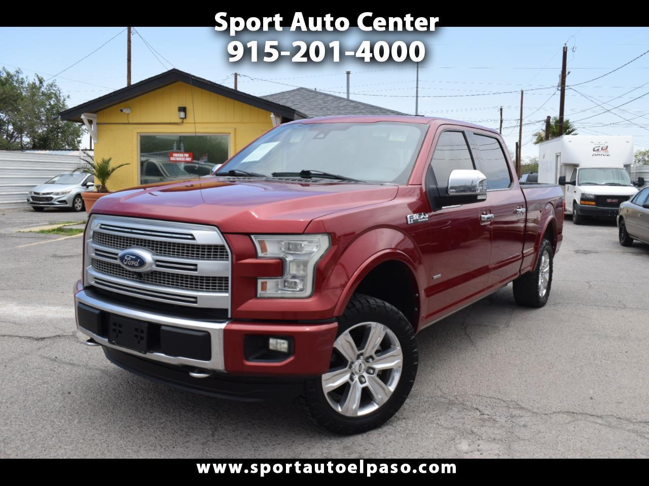 2015 Ford F-150 Platinum SuperCrew 5.5-ft. Bed 4WD