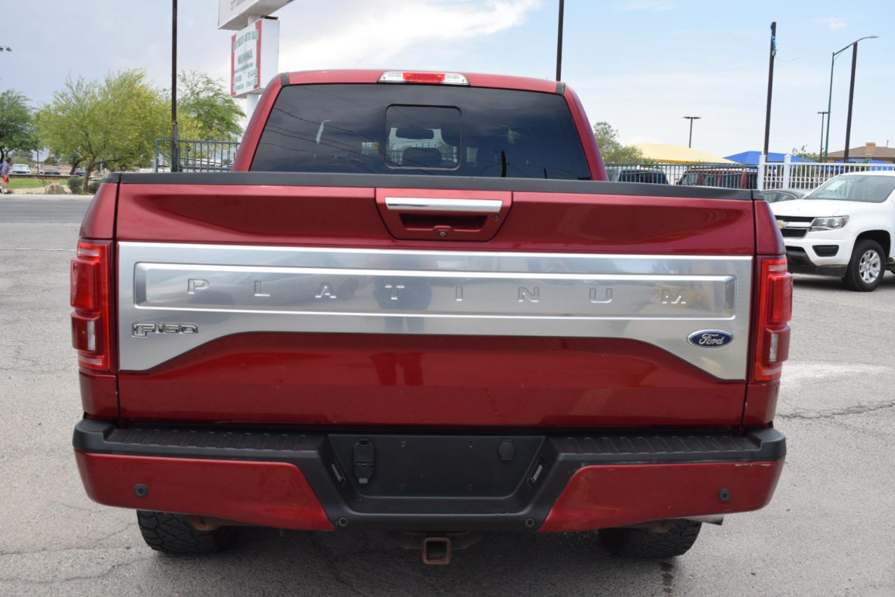 Ford F-150 Platinum SuperCrew 5.5-ft. Bed 4WD 2015