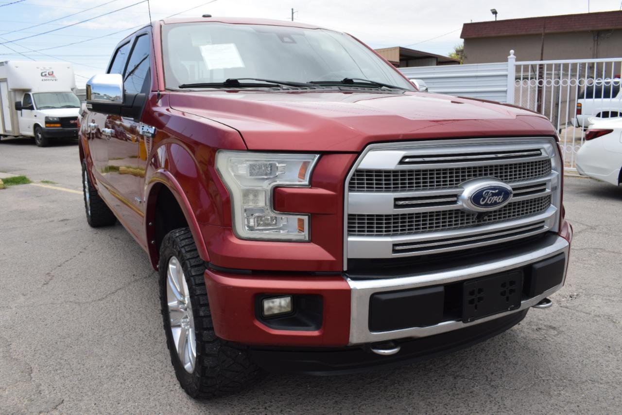 Ford F-150 Platinum SuperCrew 5.5-ft. Bed 4WD 2015