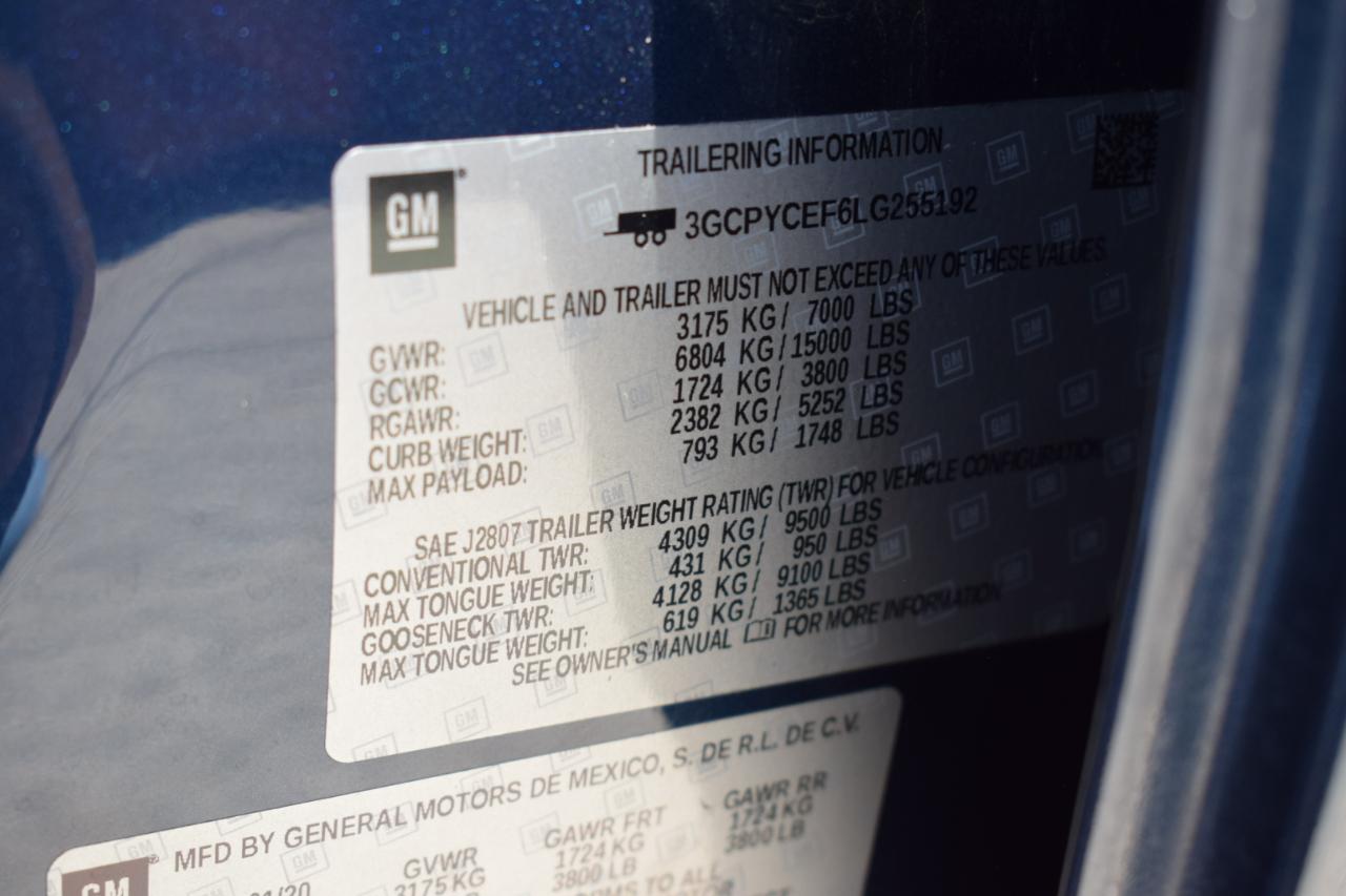 Chevrolet Silverado 1500 Custom Trail Boss Crew Cab Short Box 4WD 2020