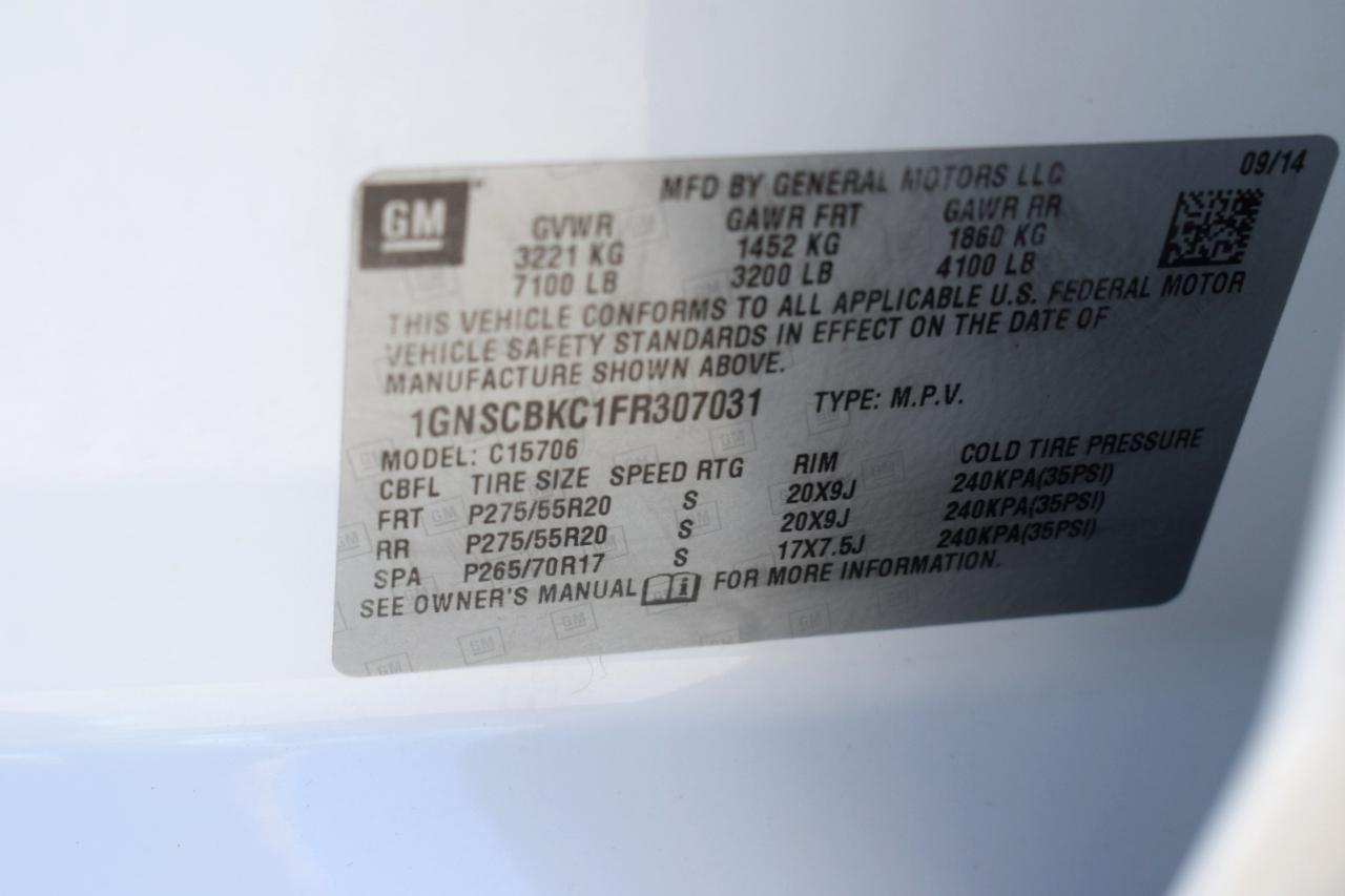 Chevrolet Tahoe LT 2WD 2015