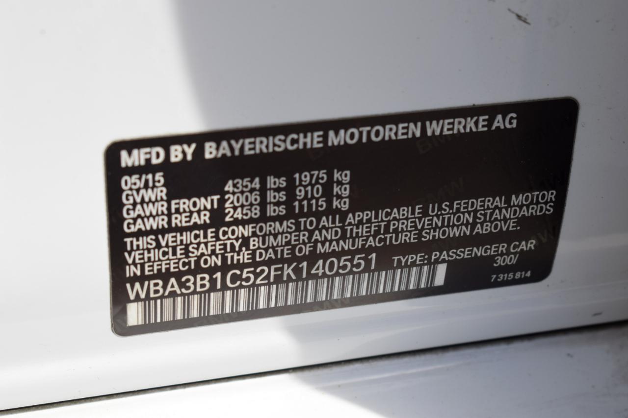 BMW 3-Series 320i Sedan 2015