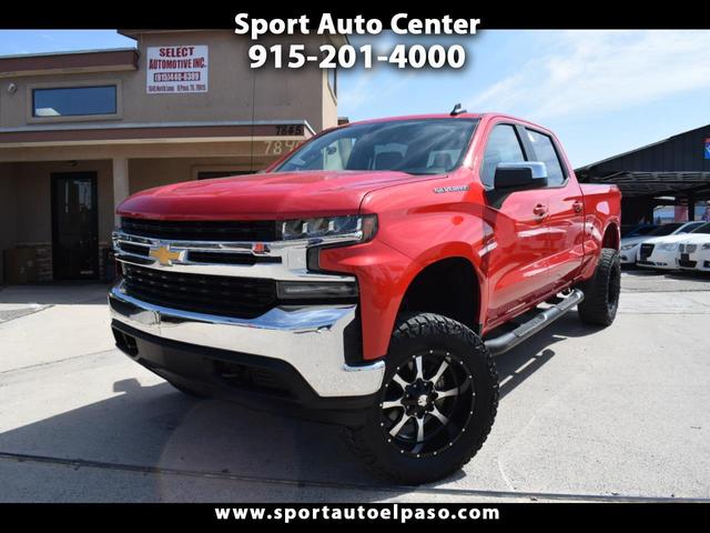Red 2019 Chevrolet Silverado 1500 Pickup Truck Four-Wheel Drive Automatic