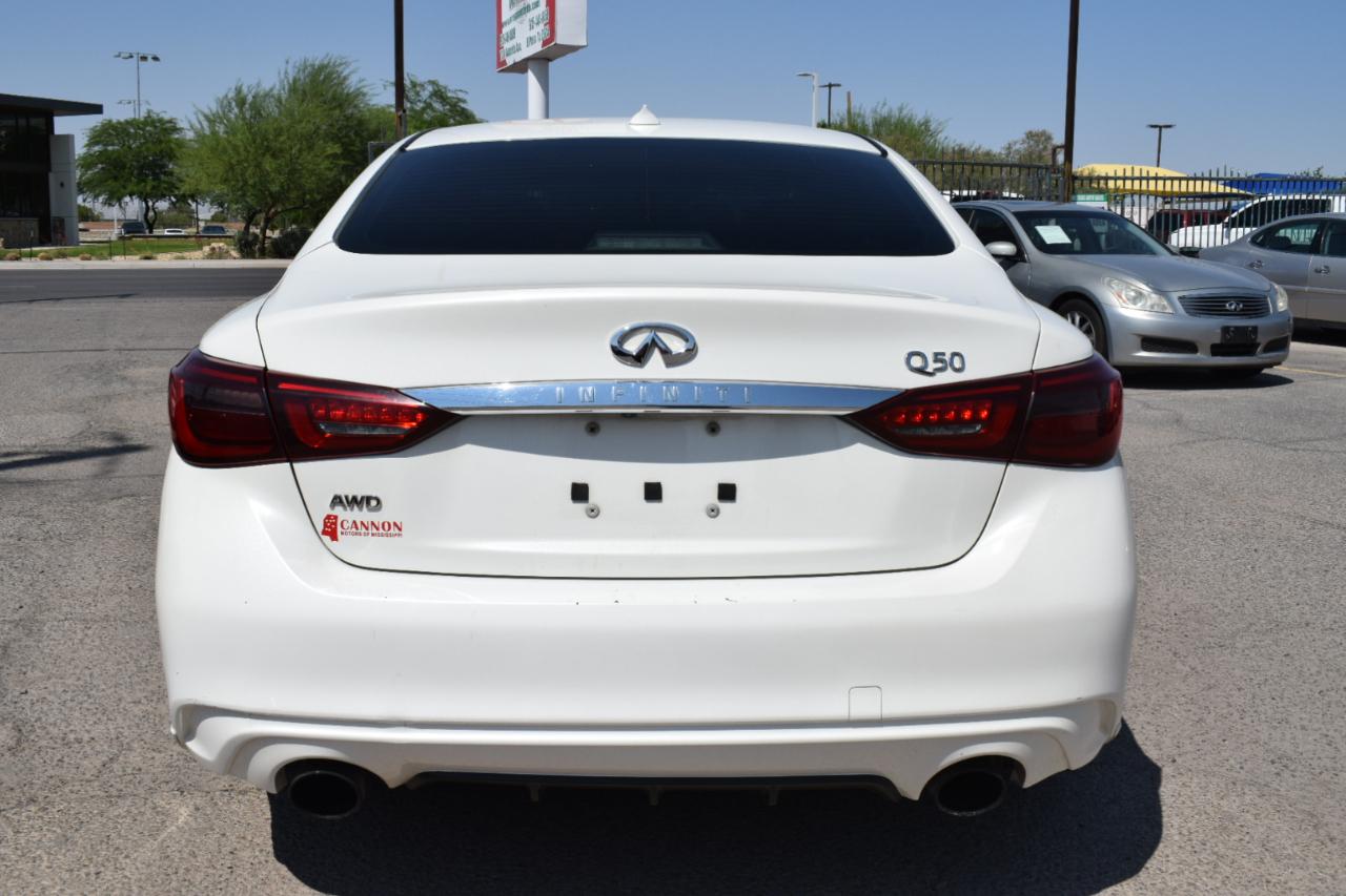 Infiniti Q50 3.0t LUXE AWD 2018