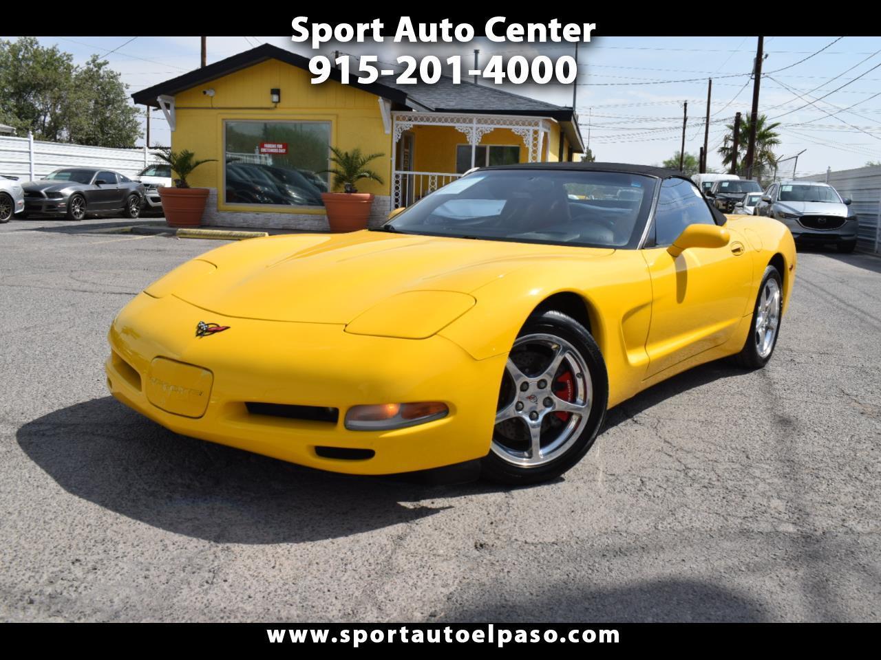 2001 Chevrolet Corvette Convertible