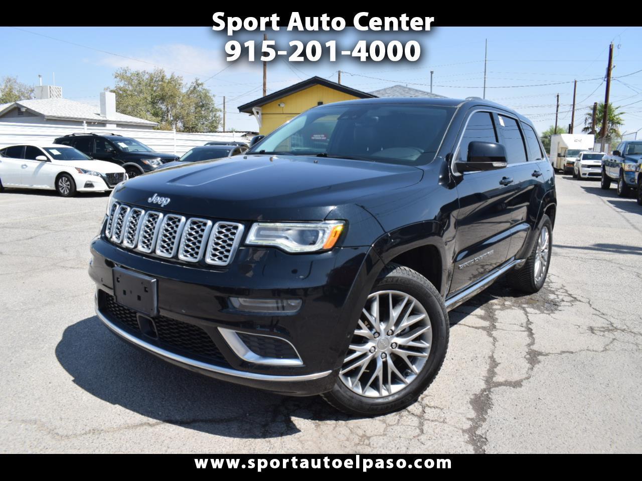Jeep Grand Cherokee Summit 4WD 2017