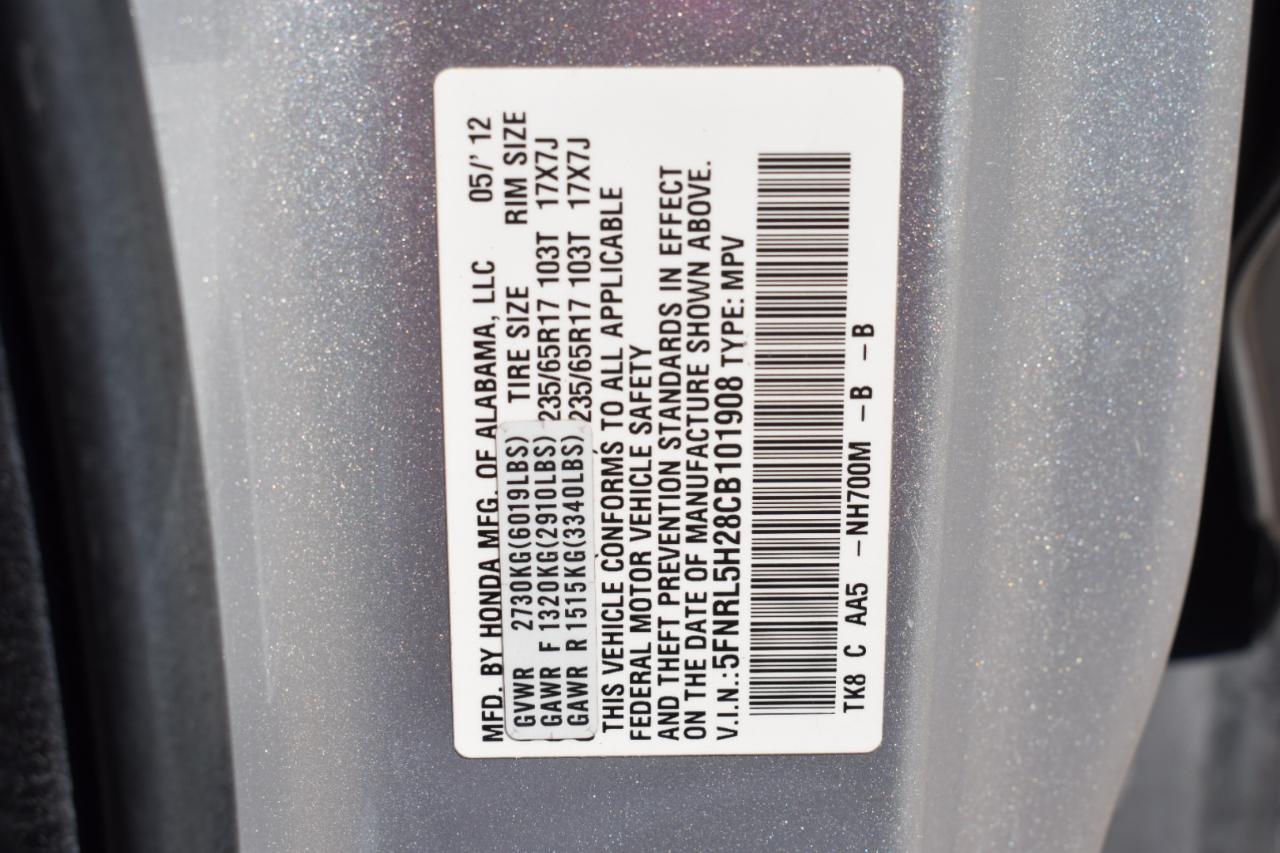 Honda Odyssey LX 2012