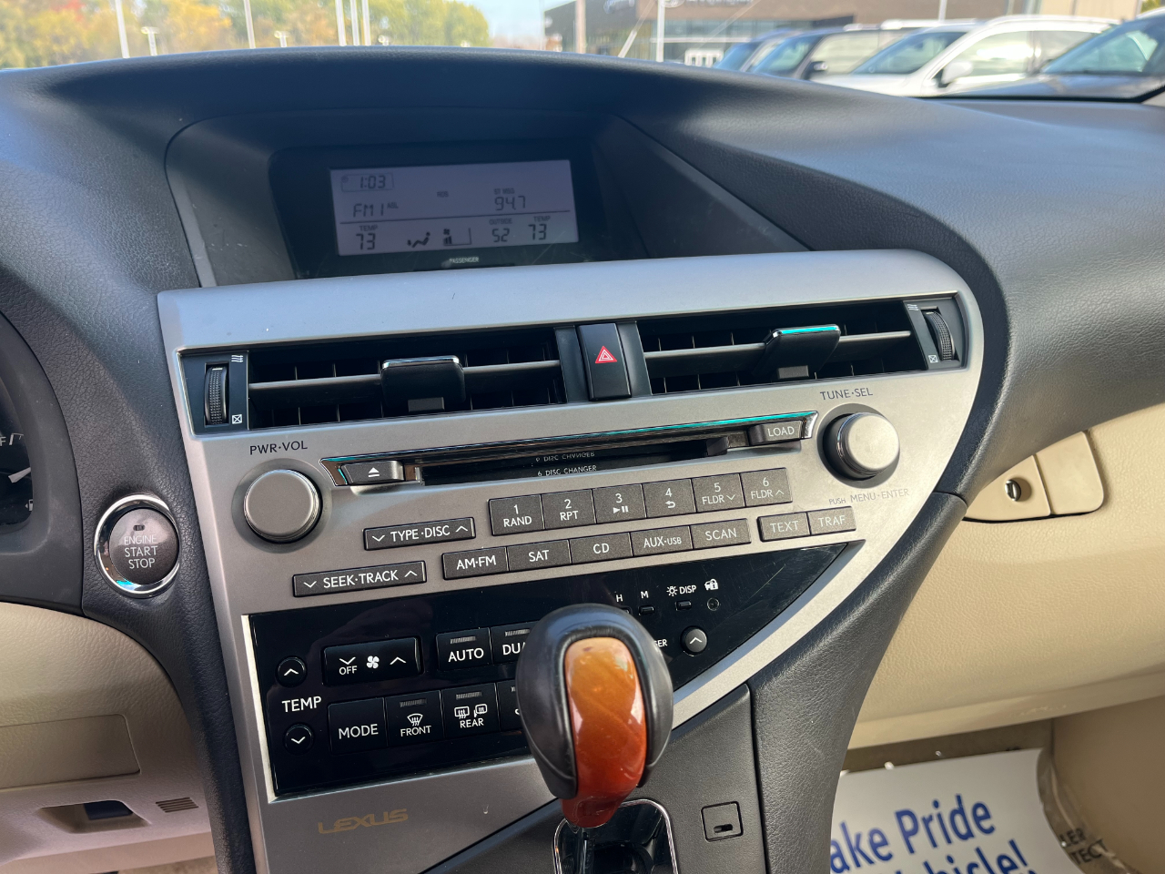 Lexus RX 350 AWD 2011 Lexus RX 350 AWD 2011