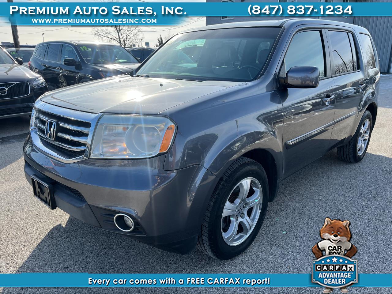 2015 Honda Pilot EX-L 4WD 5-Spd AT with Navigation