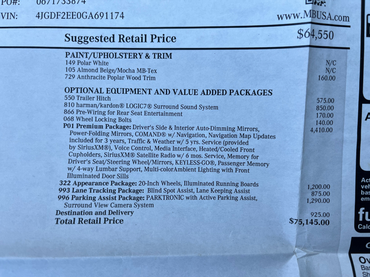 Mercedes-Benz GL-Class GL350 BlueTEC 2016