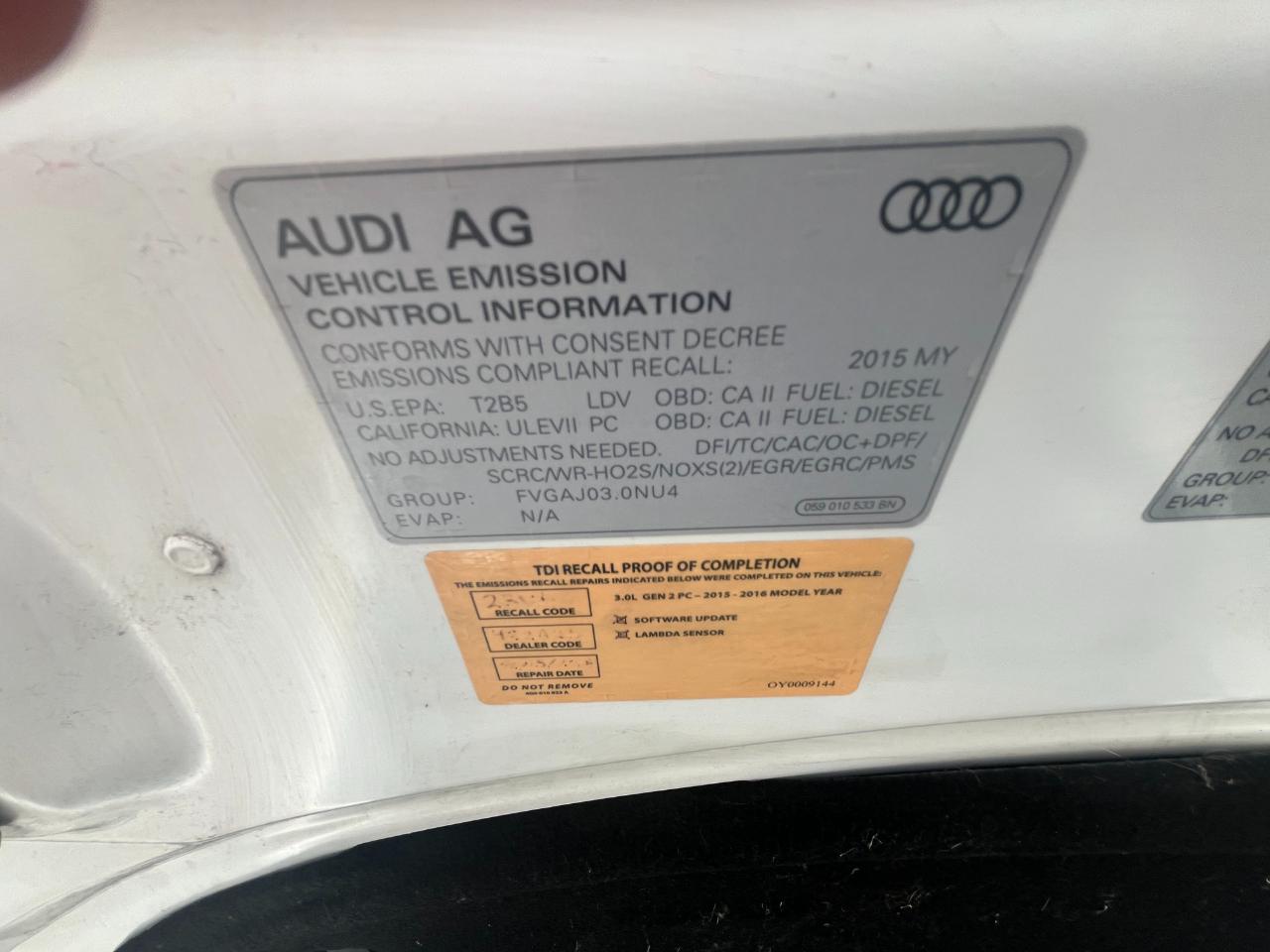 Audi A6 TDI Premium Plus quattro 2015