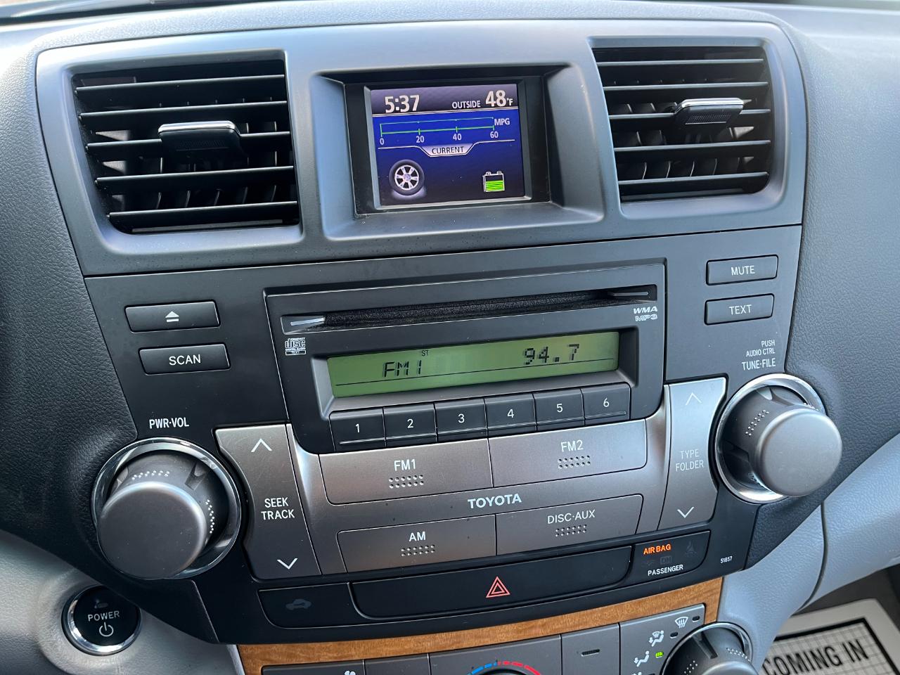 Toyota Highlander Hybrid 4WD 2010