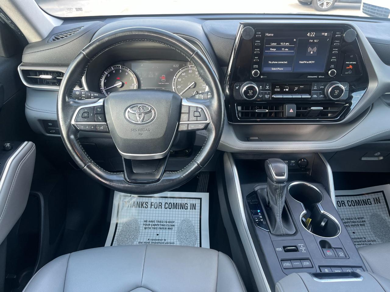 Toyota Highlander XLE AWD V6 2022