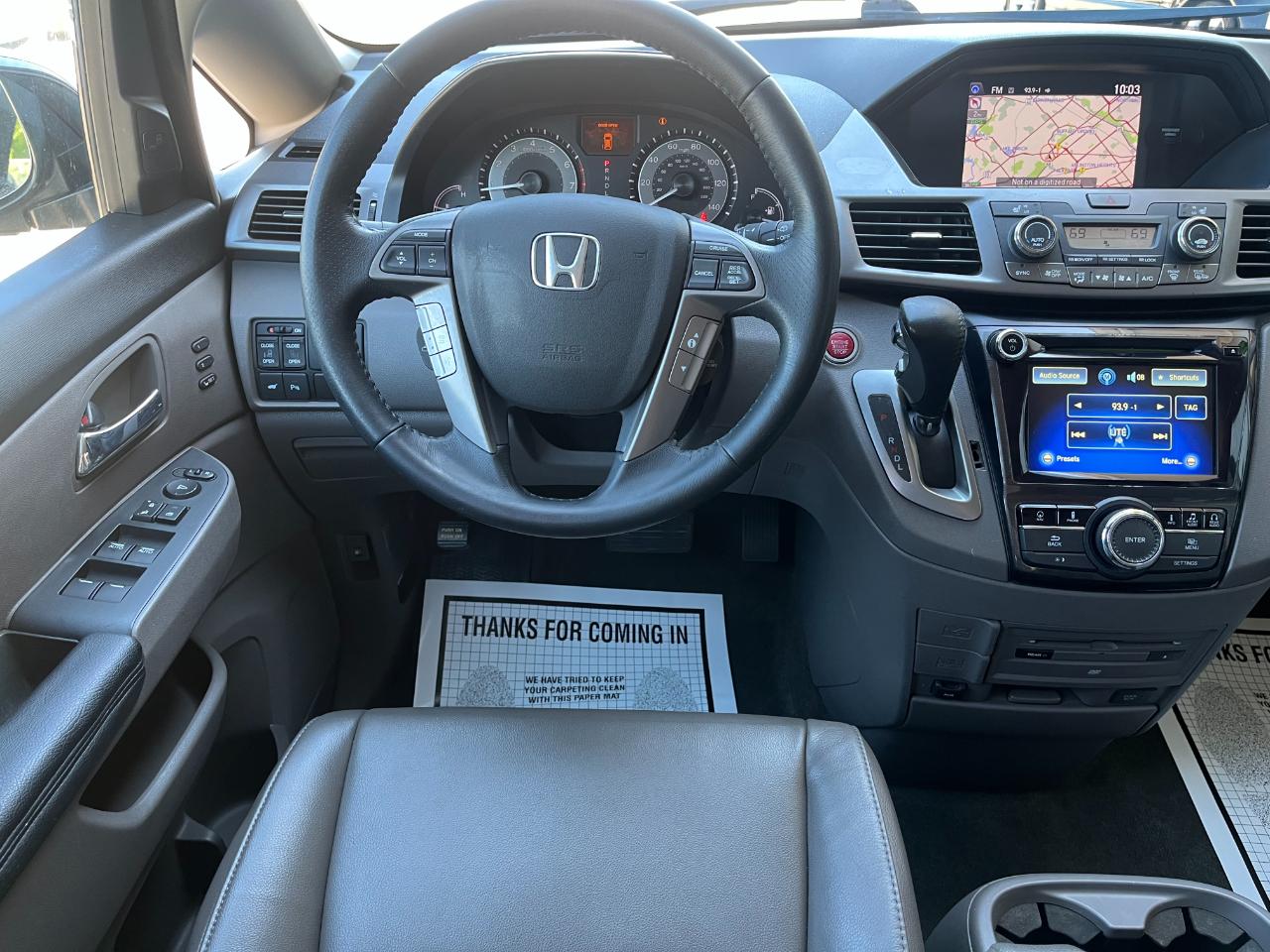 Honda Odyssey Touring Elite 2014