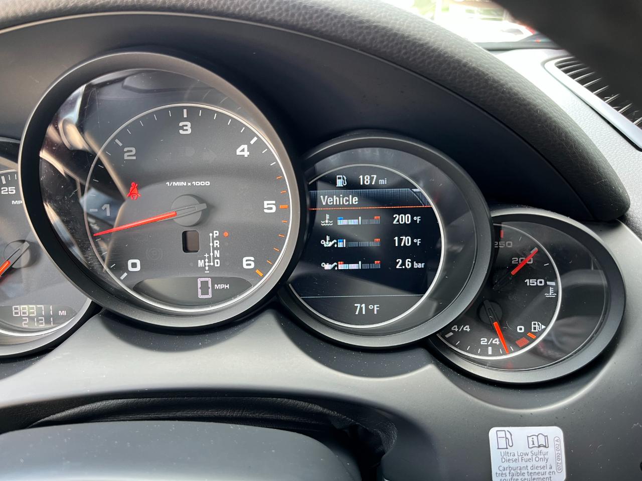 Porsche Cayenne AWD 4dr Diesel Platinum Edition 2014