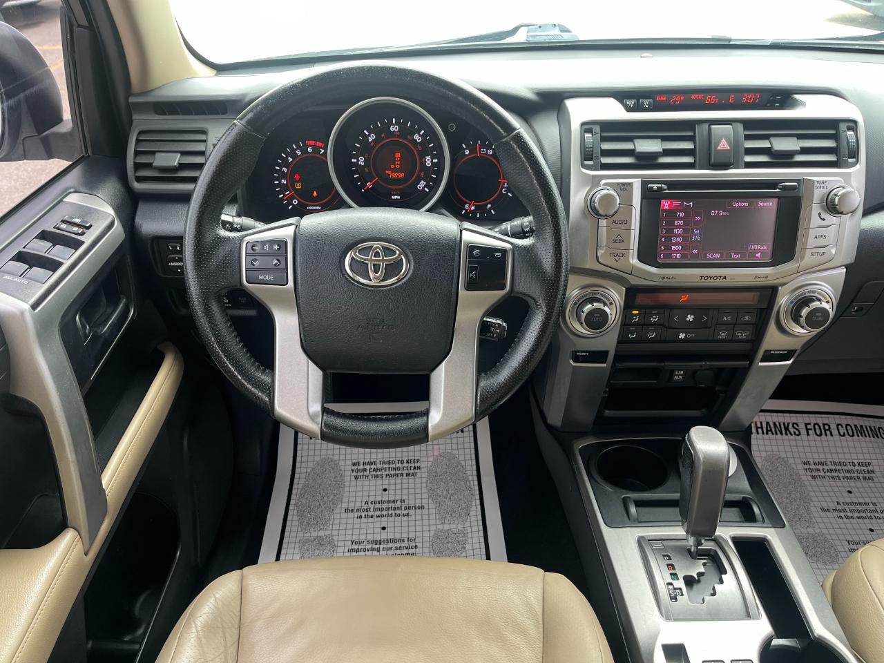 Toyota 4Runner 4WD 4dr V6 Limited (Natl) 2013