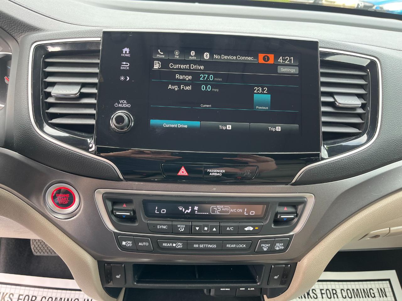 Honda Pilot EXL 4WD 2021