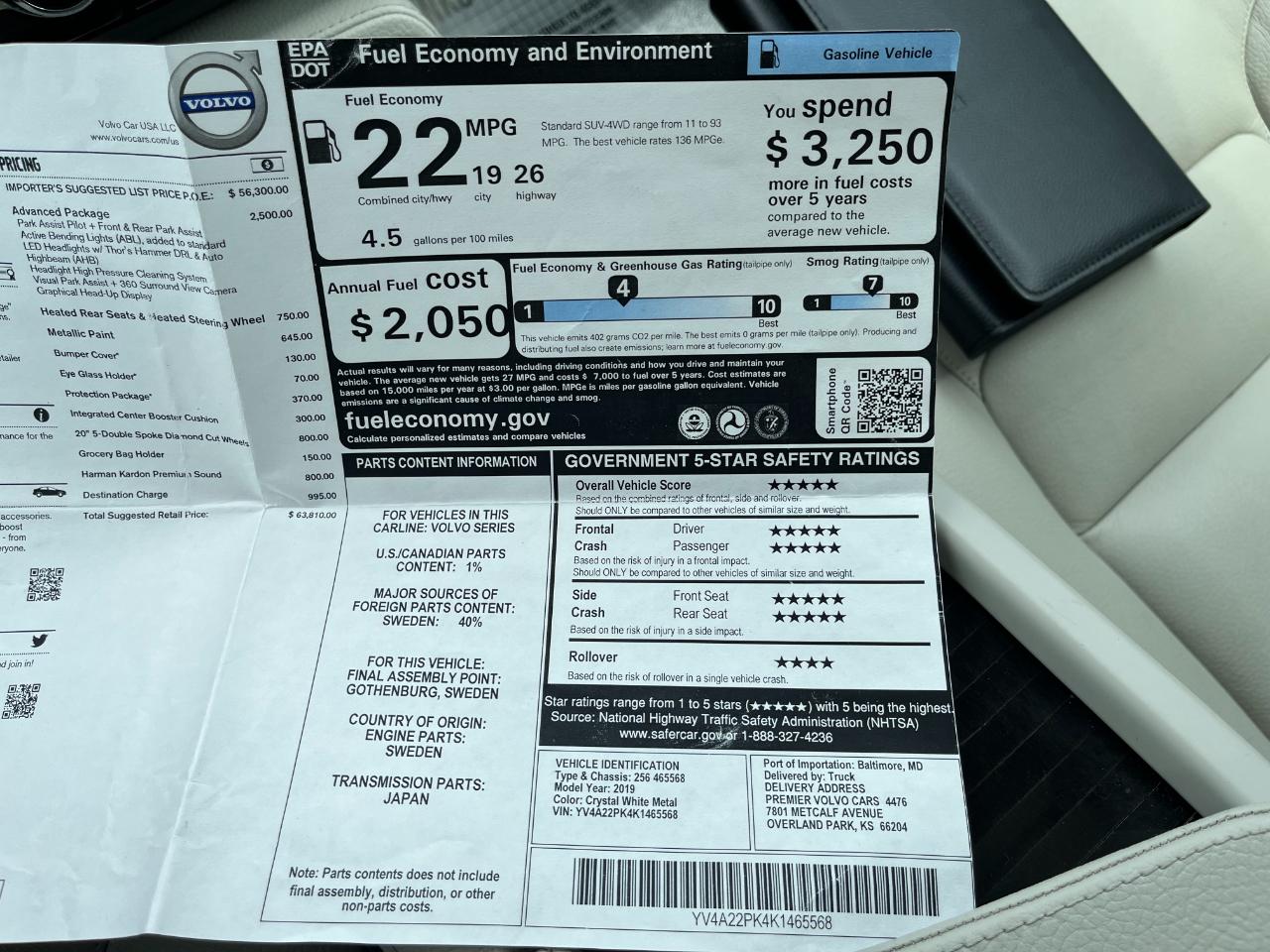 Volvo XC90 T6 Momentum AWD 2019