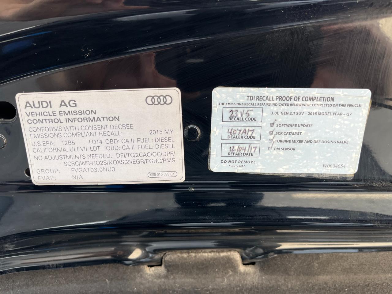 Audi Q7 TDI Premium Plus quattro 2015