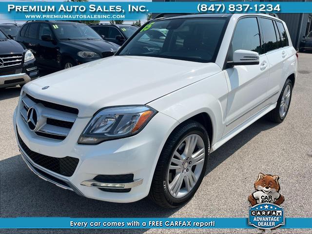 White 2015 Mercedes-Benz GLK SUV / Crossover All-Wheel Drive Automatic