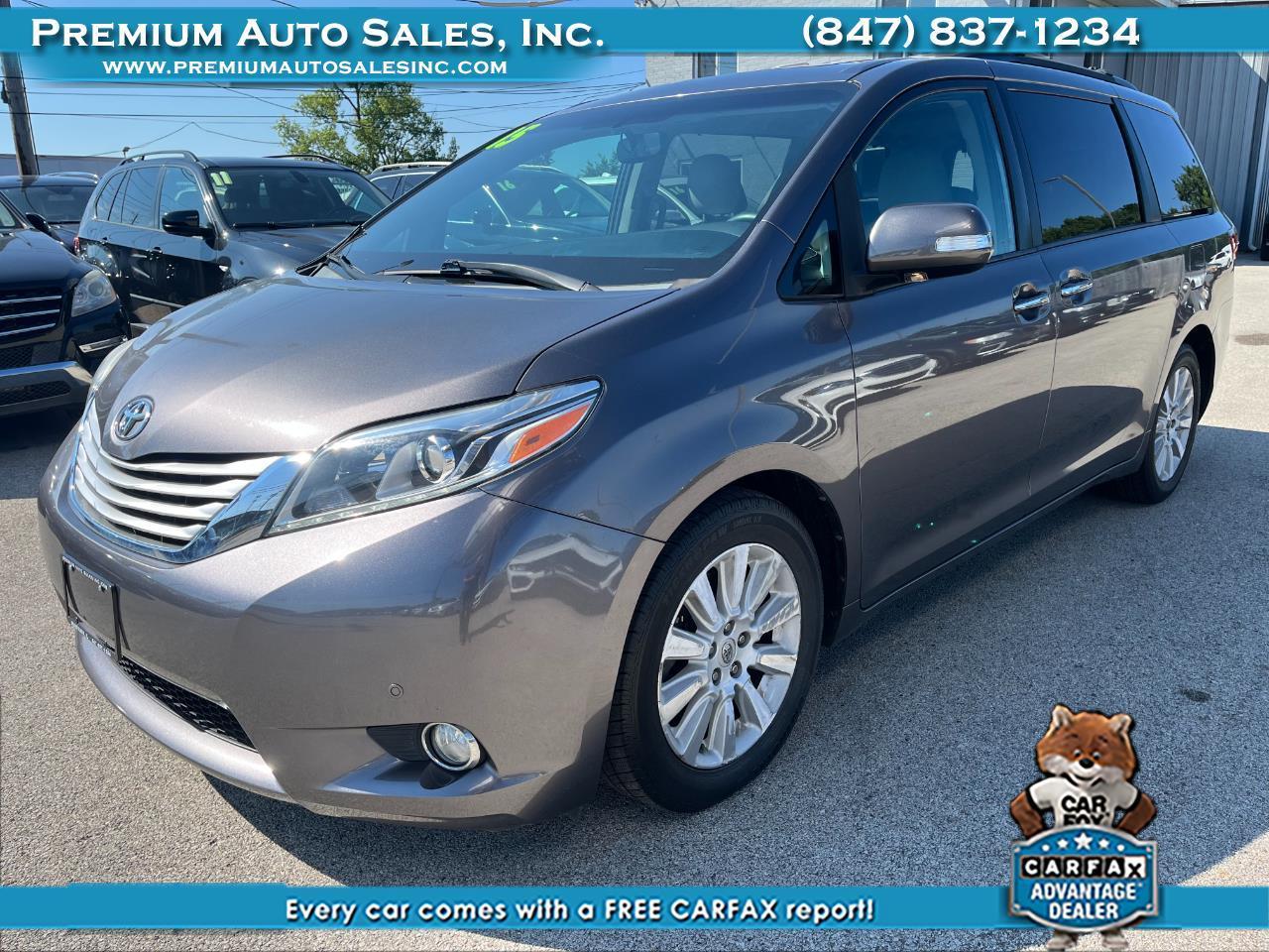 Toyota Sienna Limited Premium FWD 7-Passenger (Natl) 2015