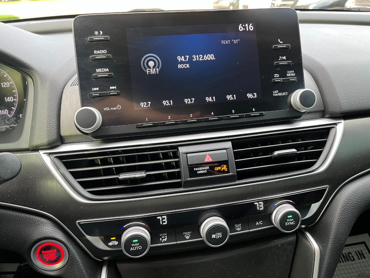 Honda Accord LX CVT 2019