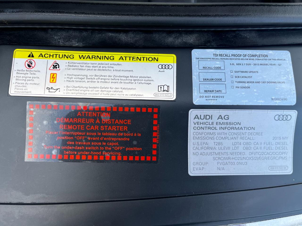 Audi Q7 TDI Premium Plus quattro 2015