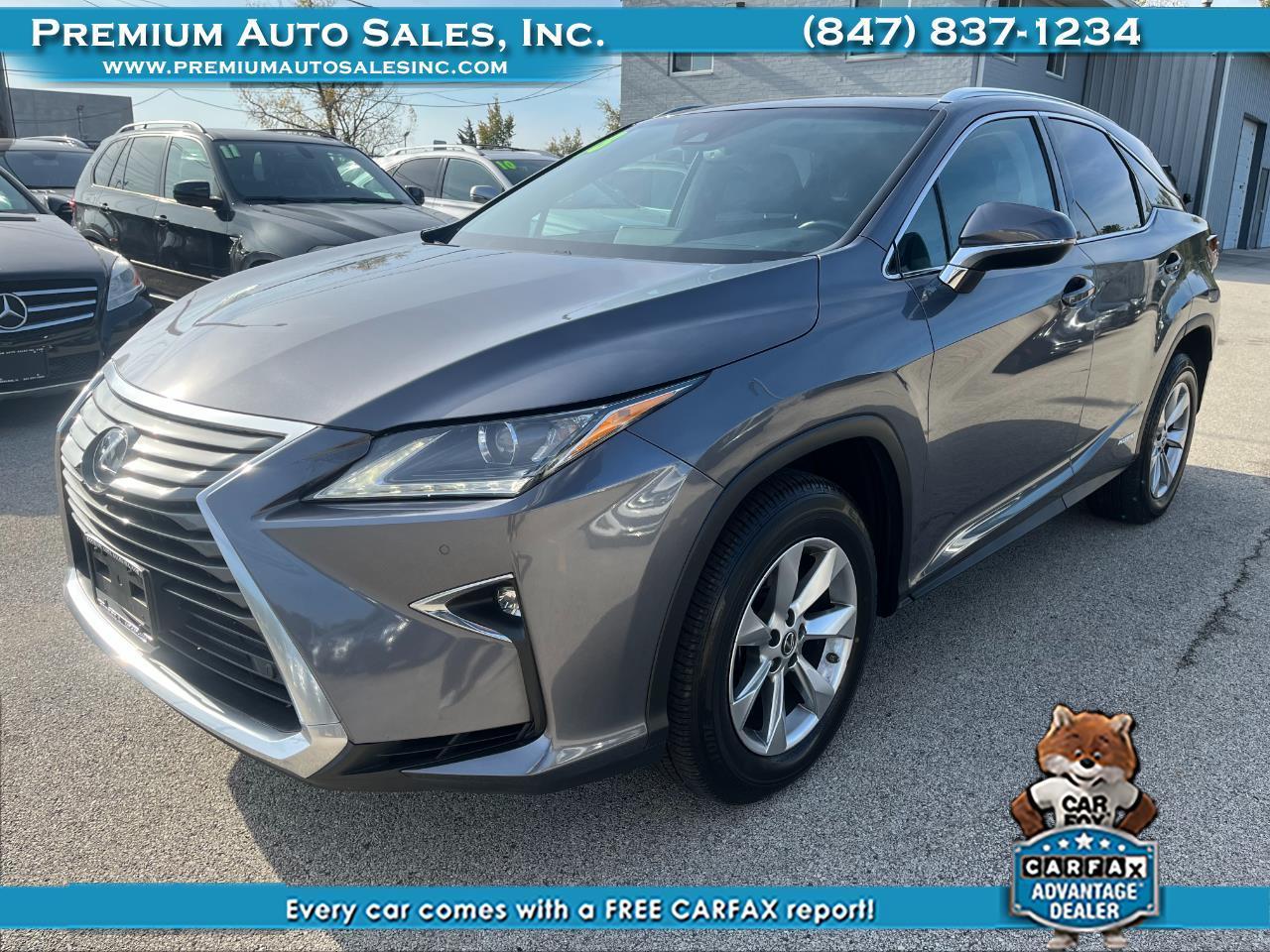 2018 Lexus RX 450h AWD 4dr Hybrid