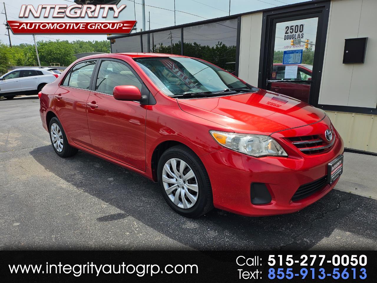 Toyota Corolla 4dr Sdn Auto LE Special Edition (Natl) 2013