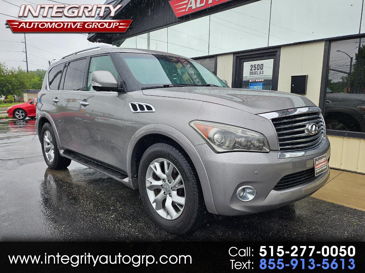 Infiniti QX56 4WD 4dr 8-passenger 2012