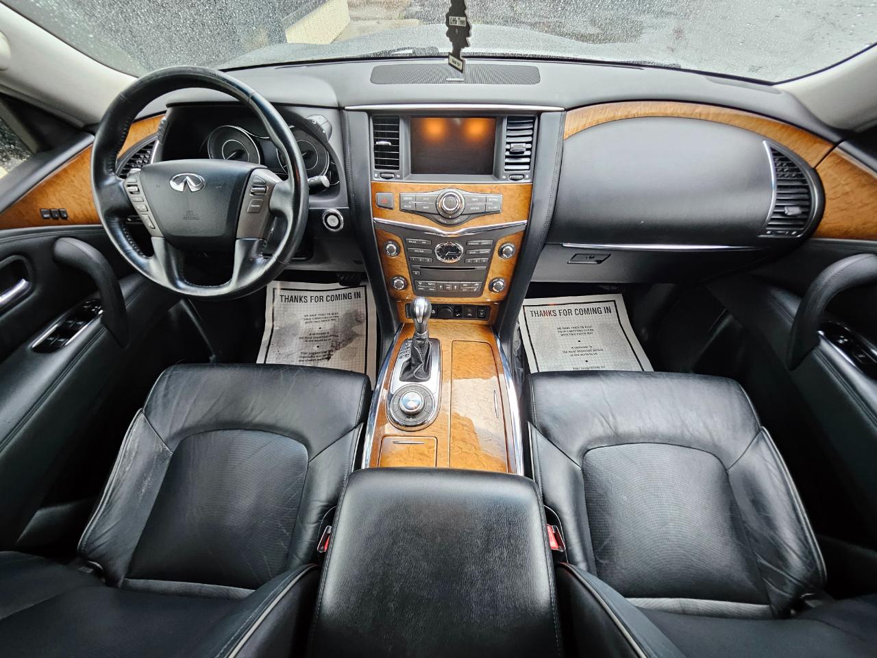 Infiniti QX56 4WD 4dr 8-passenger 2012