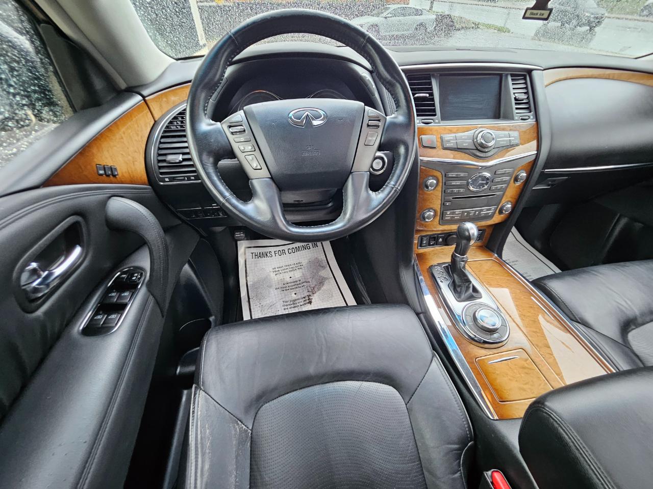 Infiniti QX56 4WD 4dr 8-passenger 2012