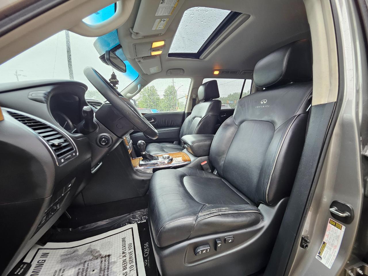 Infiniti QX56 4WD 4dr 8-passenger 2012