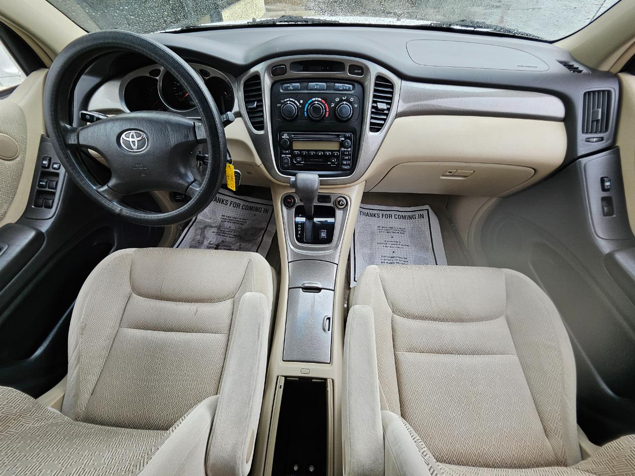 Toyota Highlander 4dr 4-Cyl 4WD (Natl) 2003